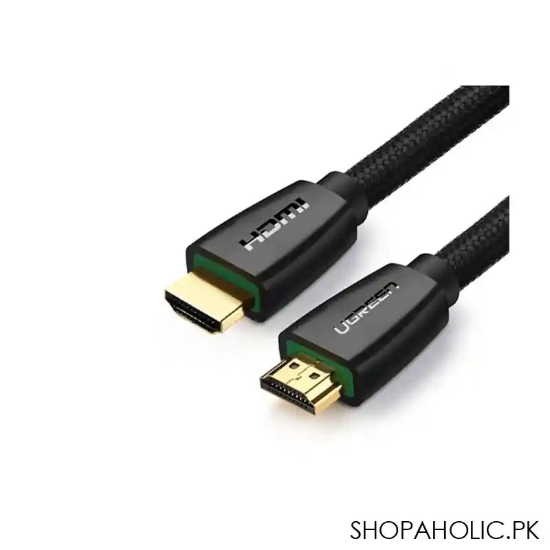 UGreen High-End HDMI Cable, With Nylon Braid, 3M, Black, 40411 - Image 4