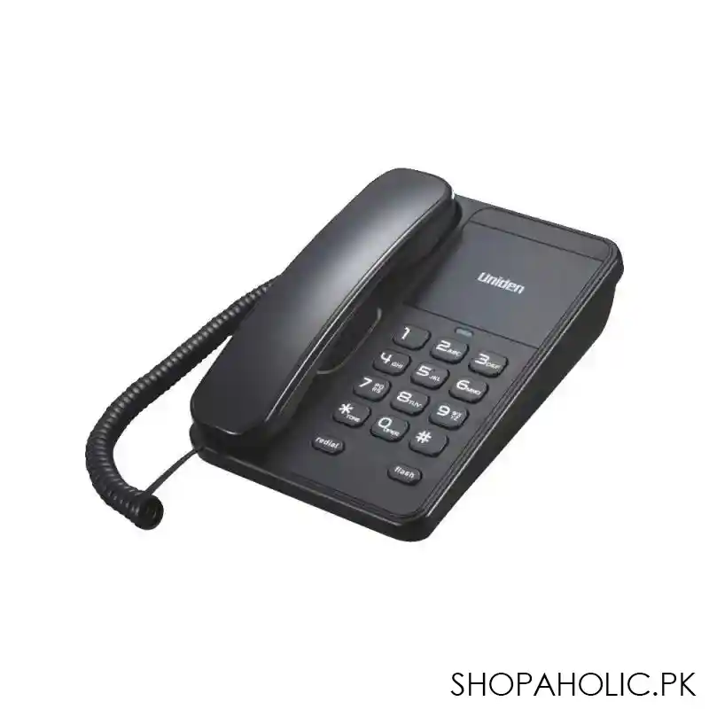 uniden basic desktop phone black, as7202 main image