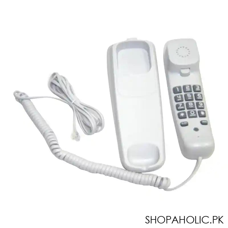 Uniden Trimline Corded Phone, White, AS7101 - Main Image