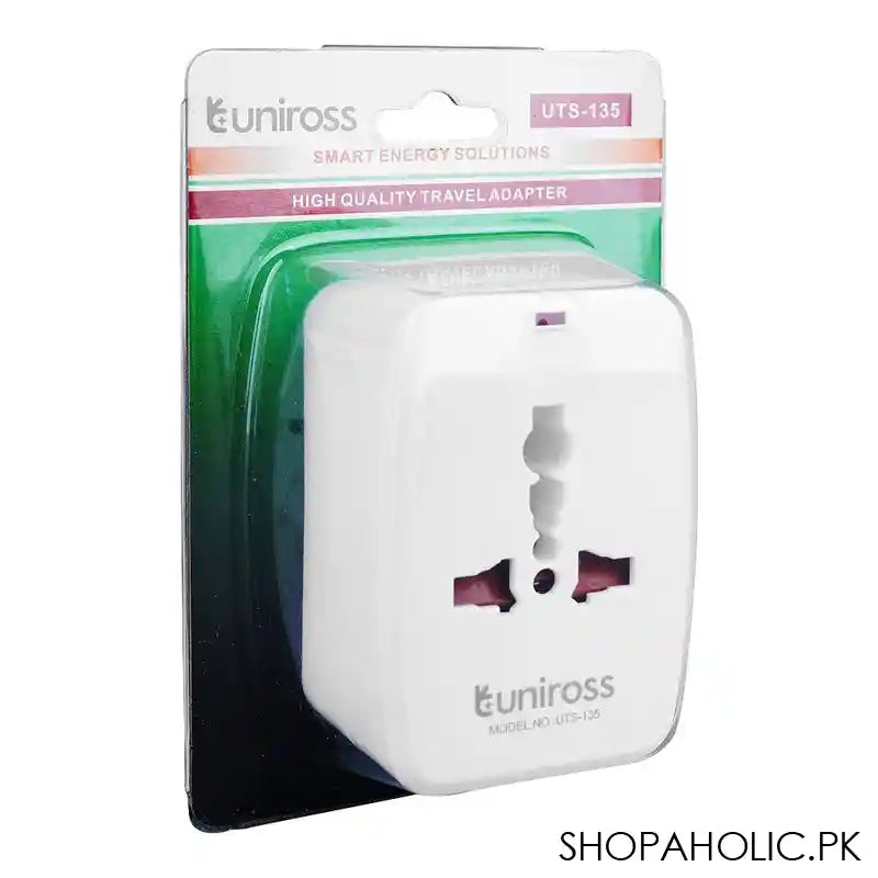 Uniross Universal High Quality Travel Adapter, UTS-135 - Main Image