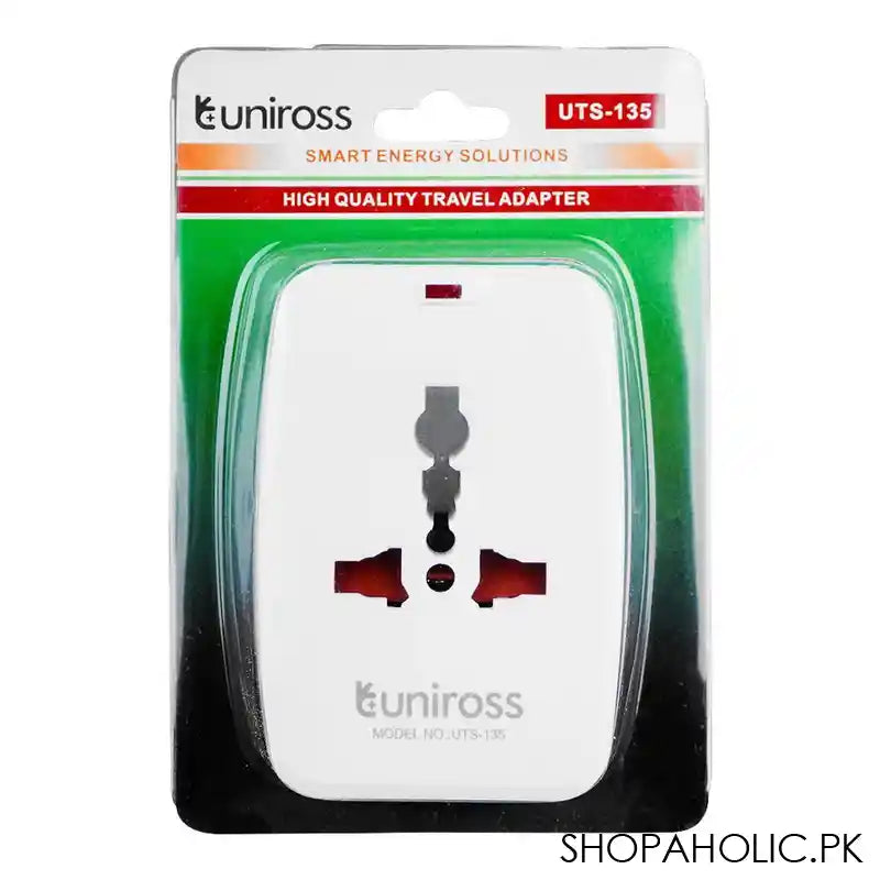 Uniross Universal High Quality Travel Adapter, UTS-135 - Image 3