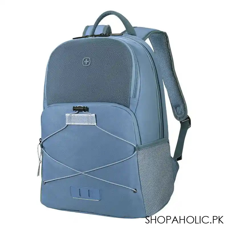 Wenger 15.6" Trayl Laptop Backpack With Tablet Pocket, Blue, 653184 - Main Image