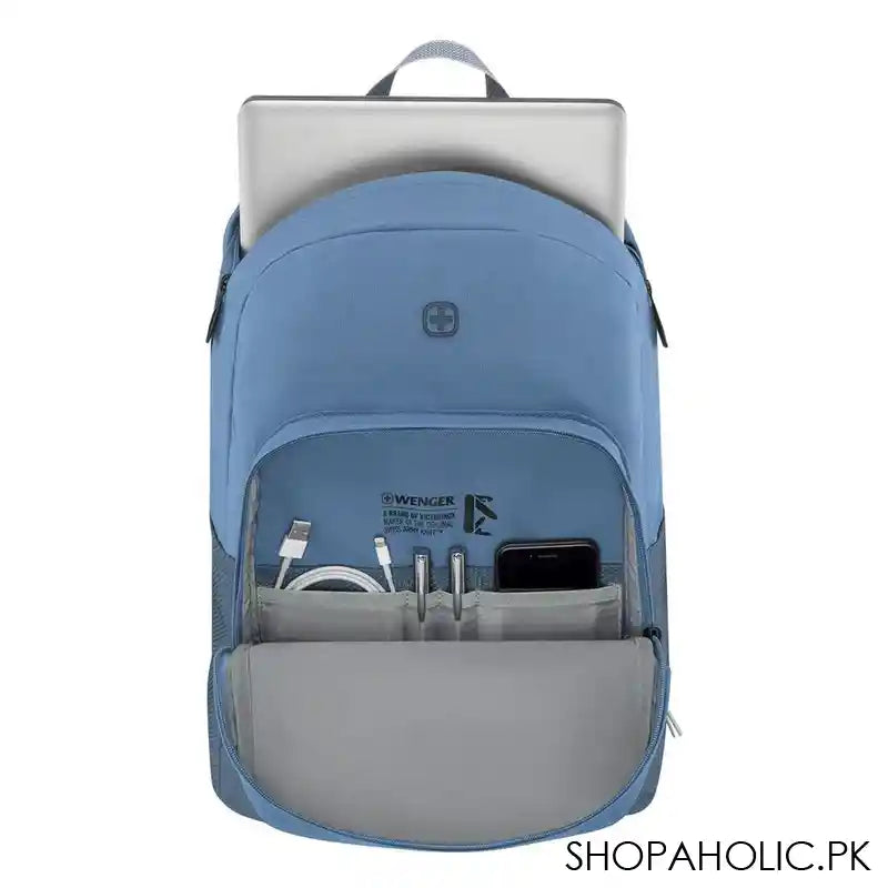 Wenger 16" Crango Laptop Backpack, Blue, 653181 - Main Image