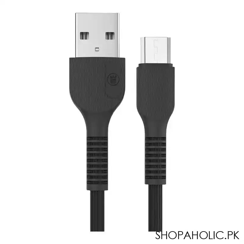 West Point 2.4A Micro Fast Charging Cable, Black, WP-302 - Image 4