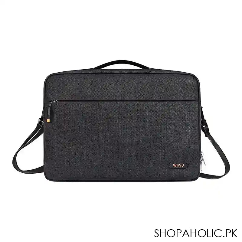 WIWU Pilot 15.6" Laptop Handbag For Laptop/Ultra Book, Black - Main Image