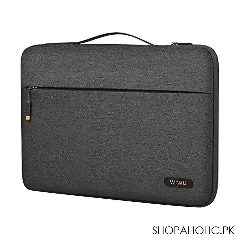 WIWU Pilot 15.6" Laptop Sleeve For Laptop/Ultra Book, Black - Main Image