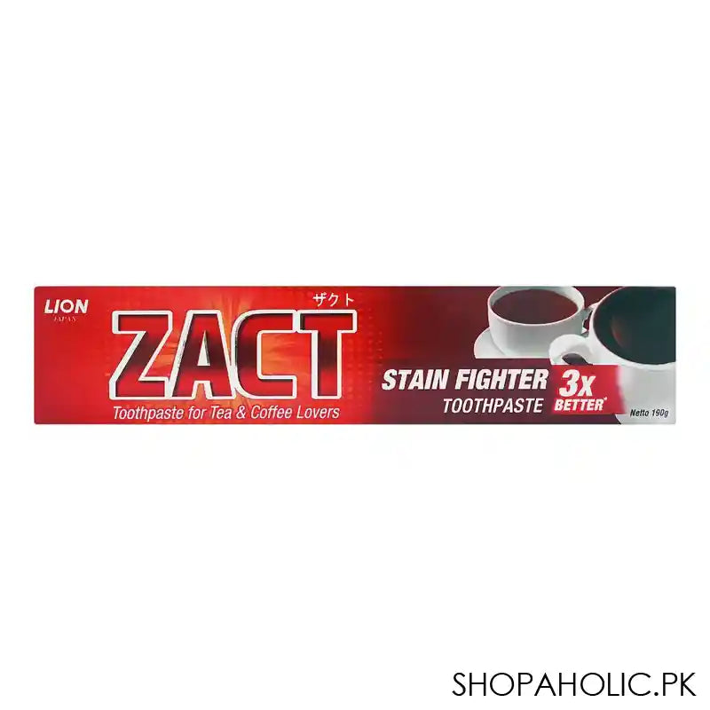 ZACT Lion Stain Fighter Toothpaste, 190g - Image 2