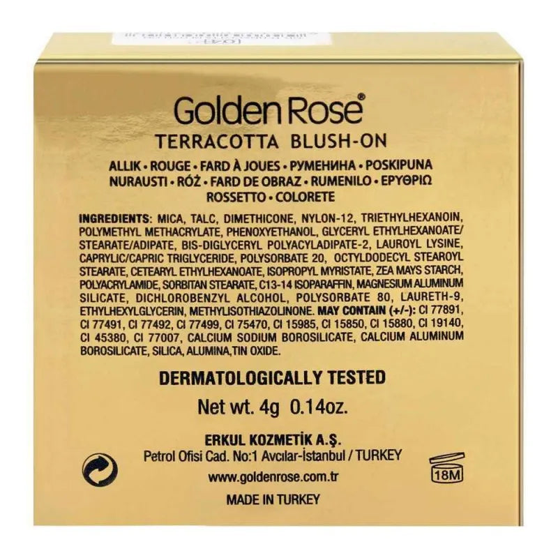 Buy Golden Rose Terracotta Blush On 04