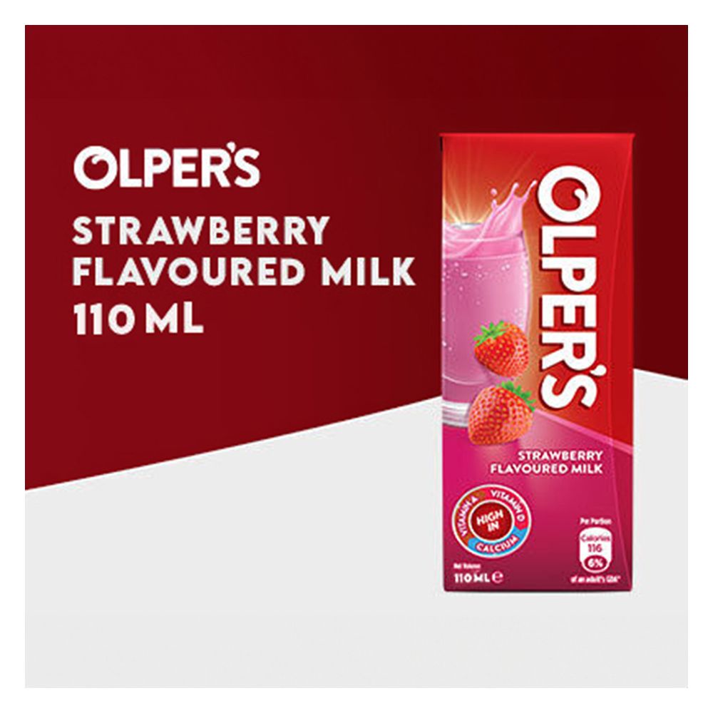 Olper's Strawberry Flavored Milk, 110ml - Main Image