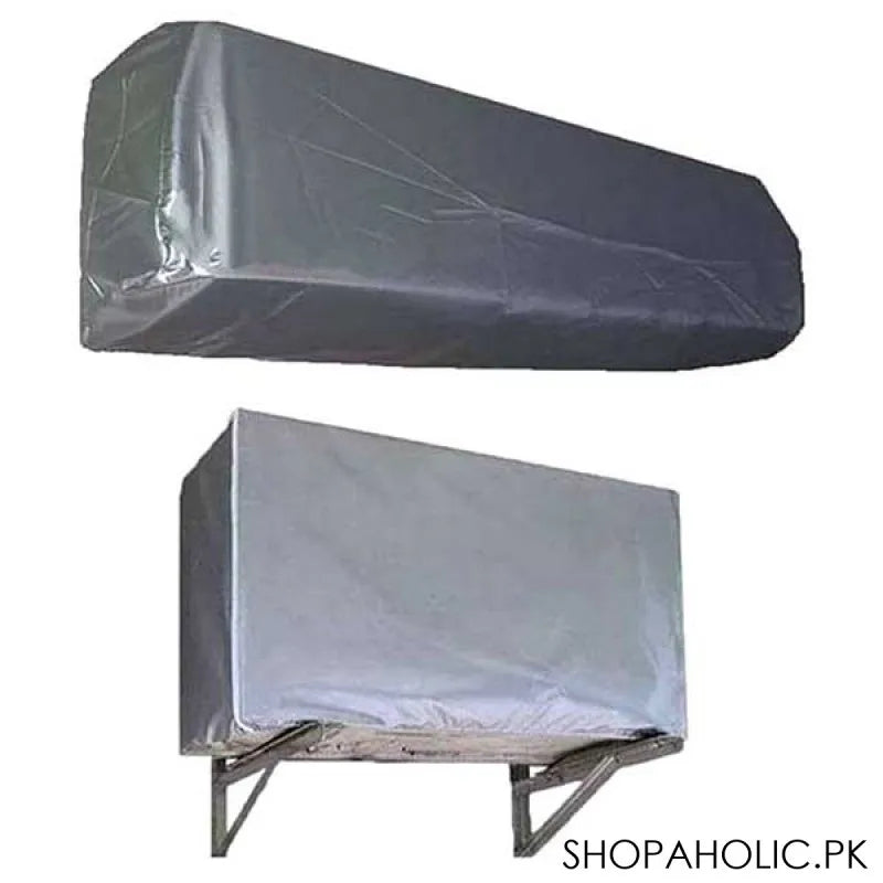 1 ton indoor and outdoor unit ac cover   silver main image