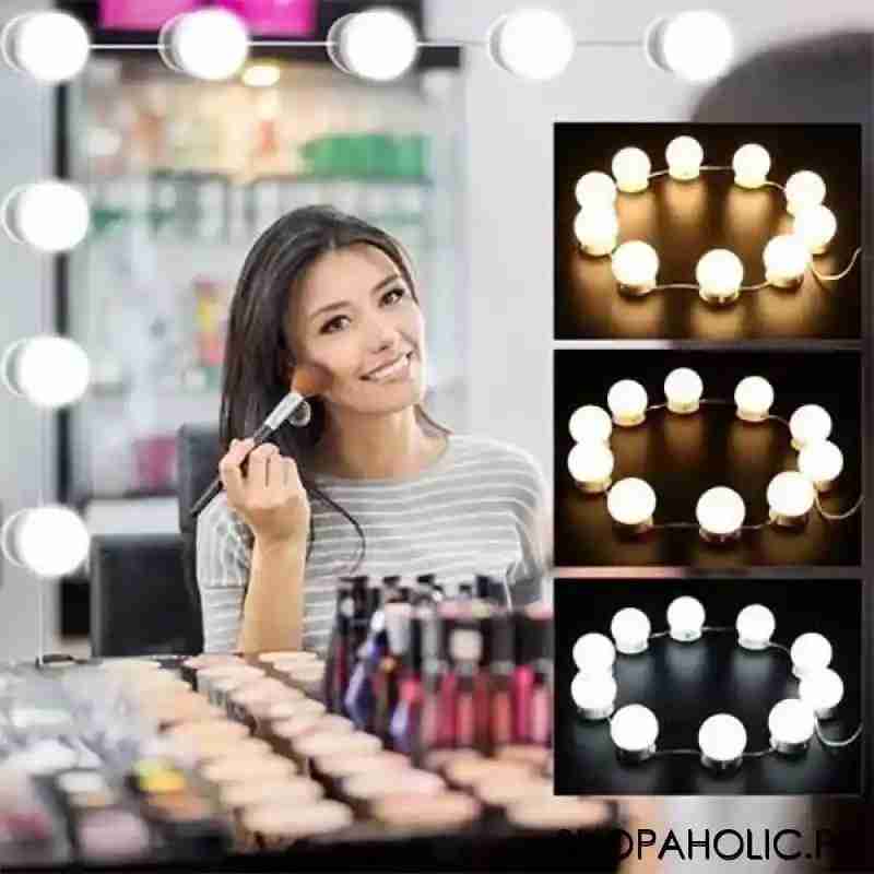 10 LED Vanity Mirror Lights Kit