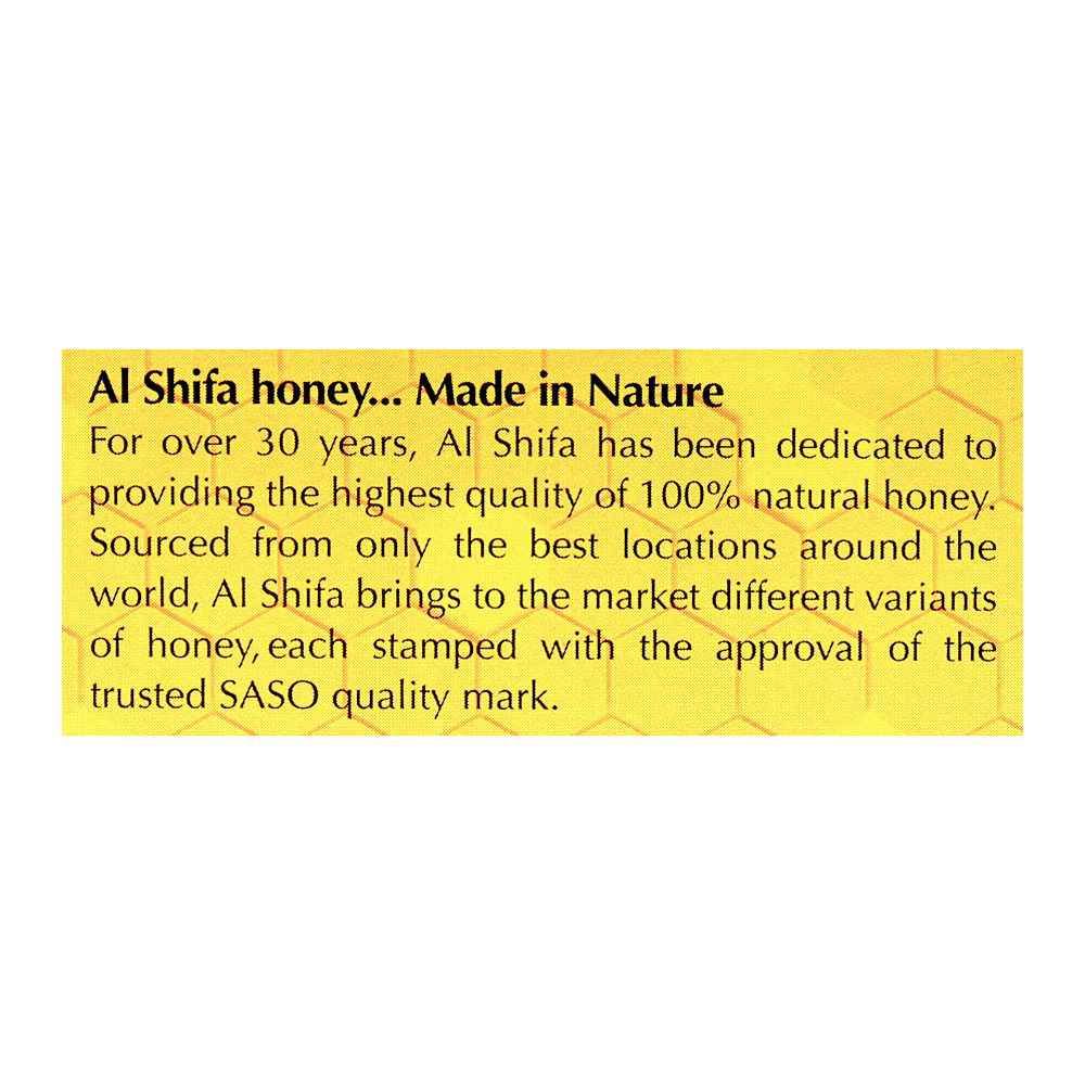 Al-Shifa Natural Honey 500gm + FREE 125g - Image 3