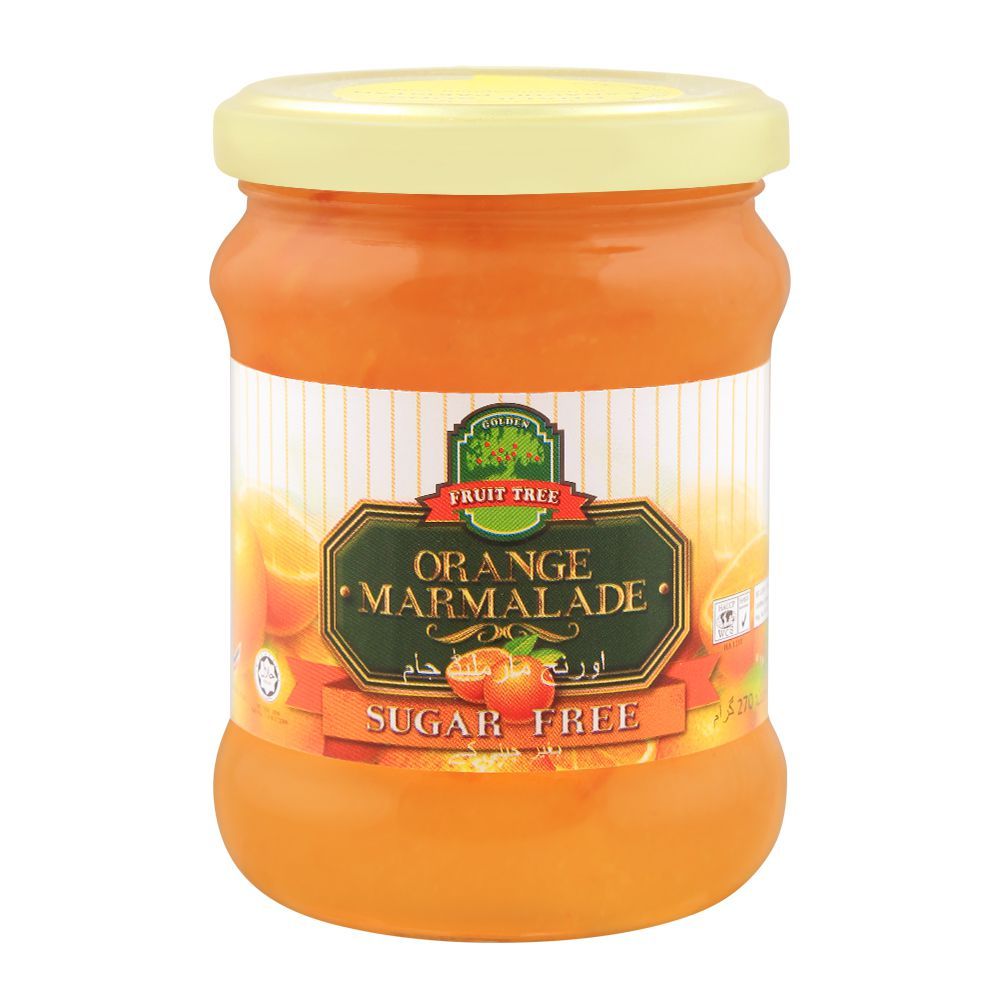 Fruit Tree Orange Marmalade, Sugar Free, 270g - Main Image