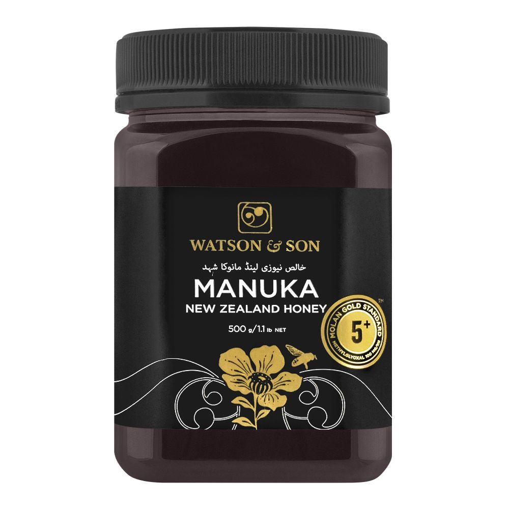 Watson & Son Manuka 5+ Honey, 500g - Main Image