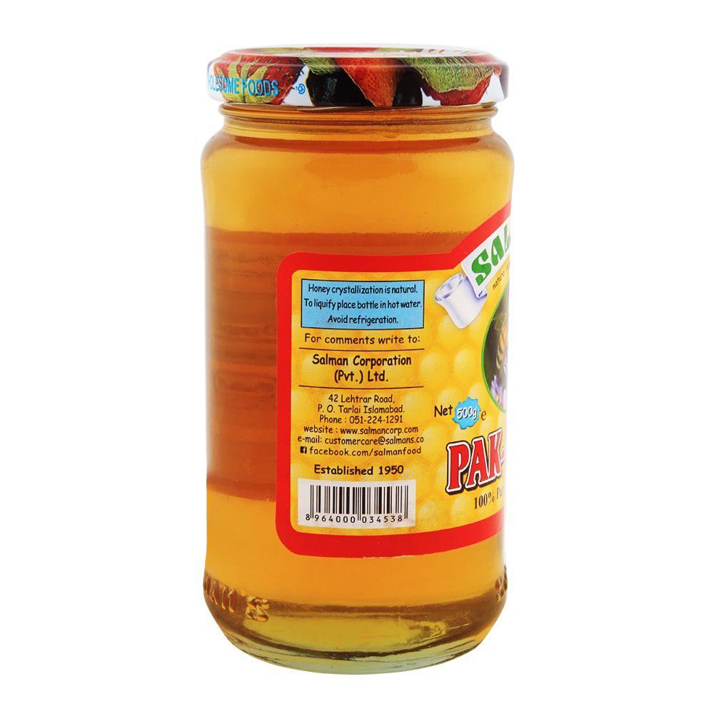 Salmans Pak Honey 500gm - Image 2