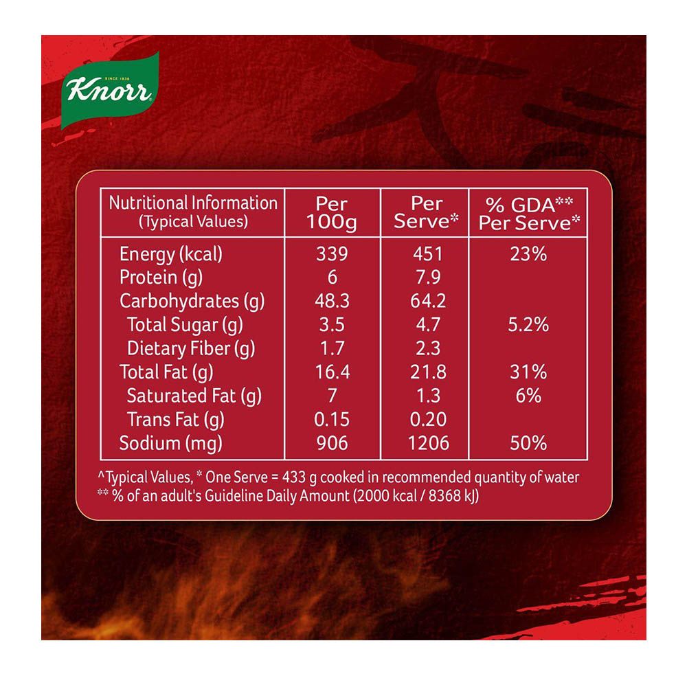 Knorr Fuzon Hot Korean Kimchi Ramen Noodles, 133g - Image 4