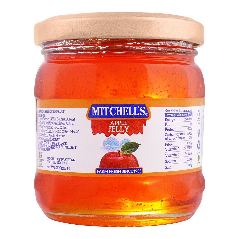 Mitchell's Apple Jelly, 200g - Main Image