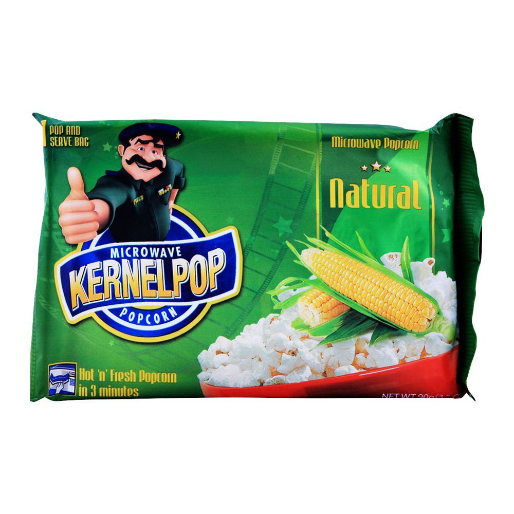 KernelPop Popcorn Natural, 90g - Main Image