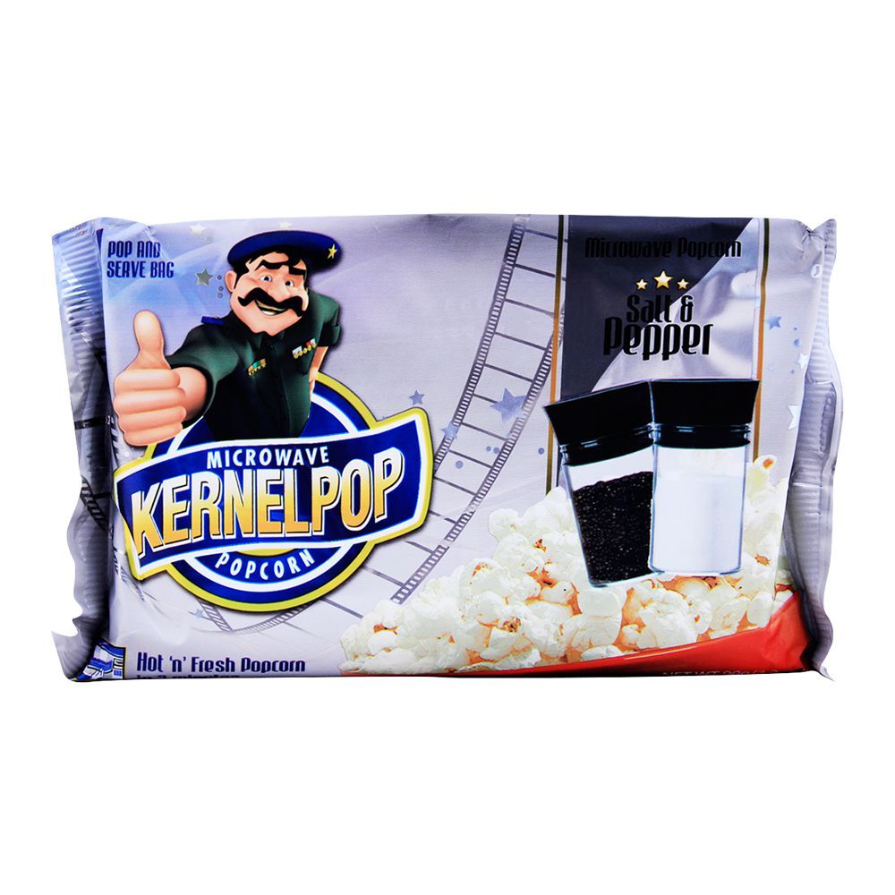 KernelPop Popcorn Salt & Pepper, 90g - Main Image