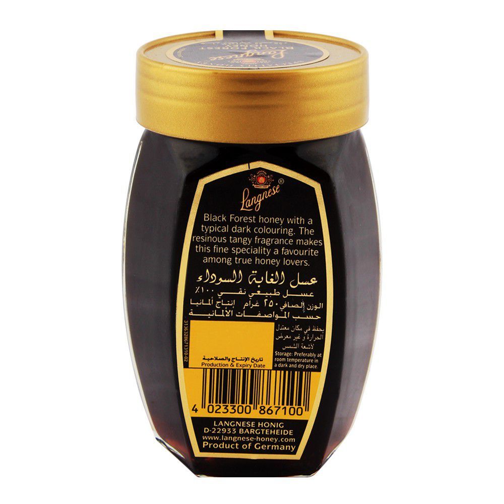 Langnese Black Forest Honey 250gm - Image 2