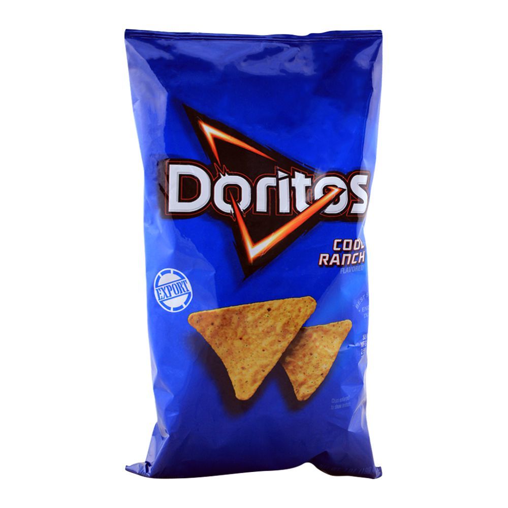 Doritos Cool Ranch Tortilla Chips (Imported), 198.4g 7oz - Main Image