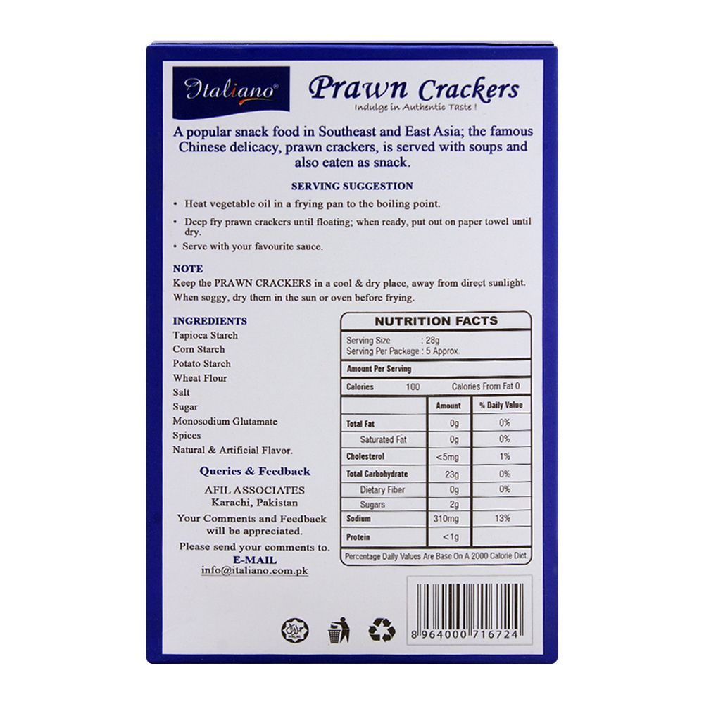 Italiano Prawn Crackers, 150g - Image 2