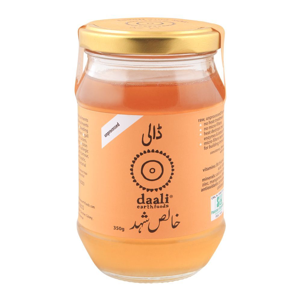 Daali Pure Honey, Unprocessed, 350g - Main Image