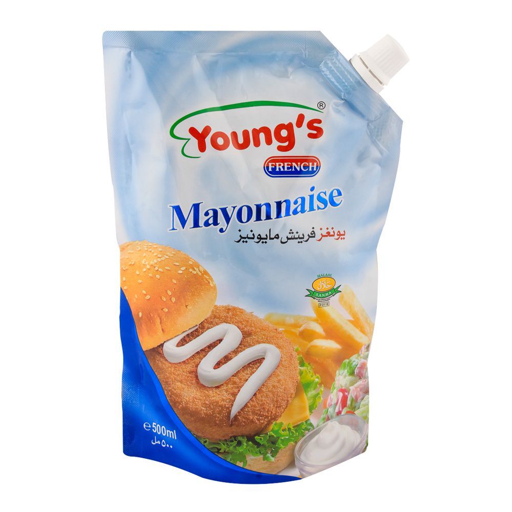 Young's Mayonnaise 500gm Pouch - Main Image