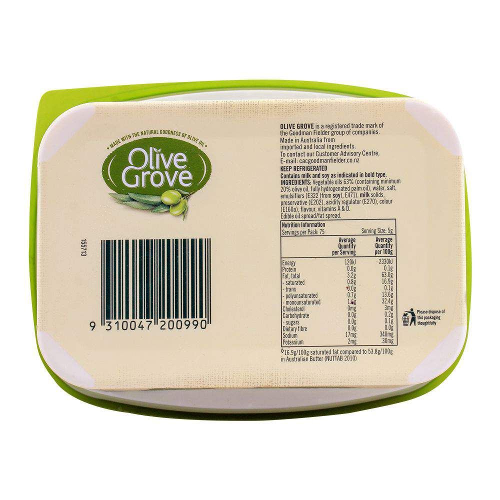 Olive Grove Classic Mild Tasting Spread 375g - Image 3