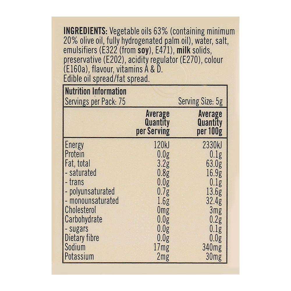 Olive Grove Classic Mild Tasting Spread 375g - Image 4
