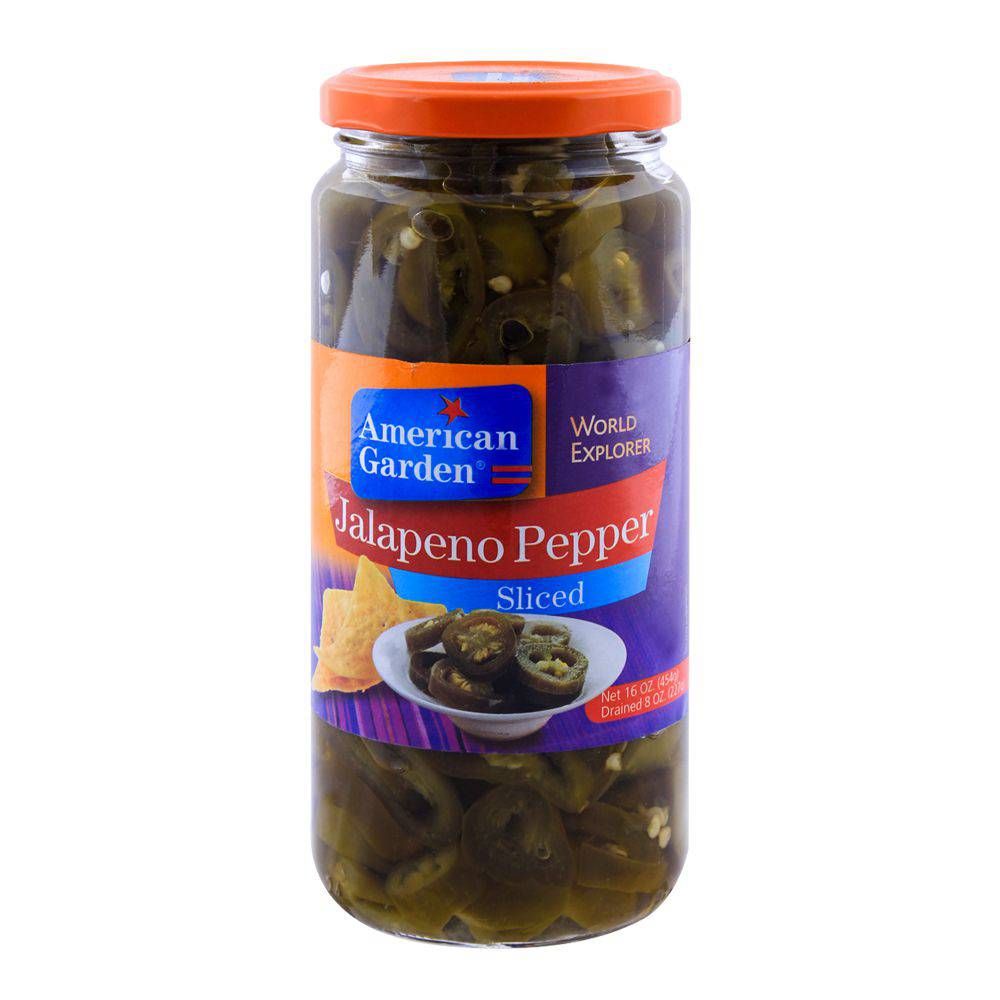 American Garden Jalapeno Pepper, Sliced, 473ml - Main Image