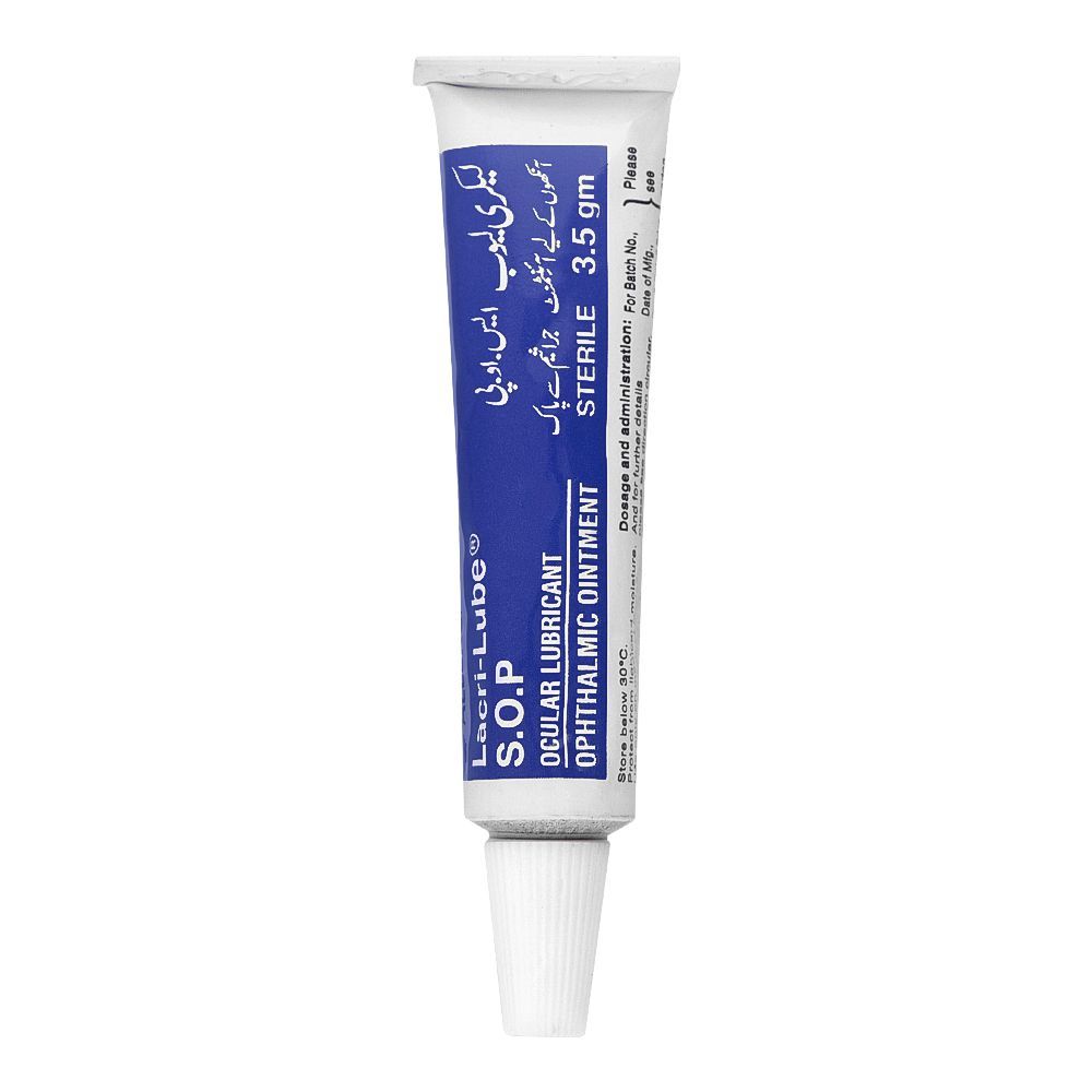 Barrett Hodgson Lacri-Lube S.O.P Lubricating Eye Ointment, 3.5g - Main Image