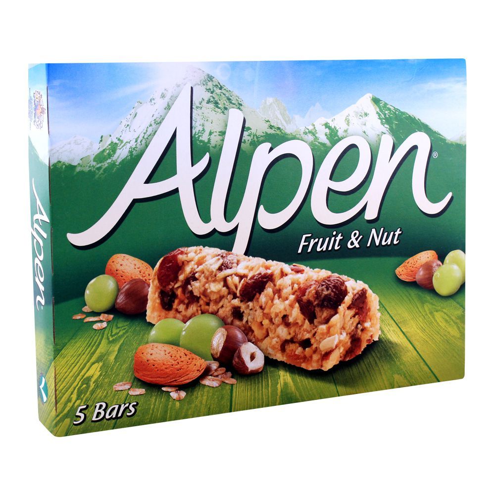 Alpen Fruit & Nut Cereal Bars 5-Pack - Main Image