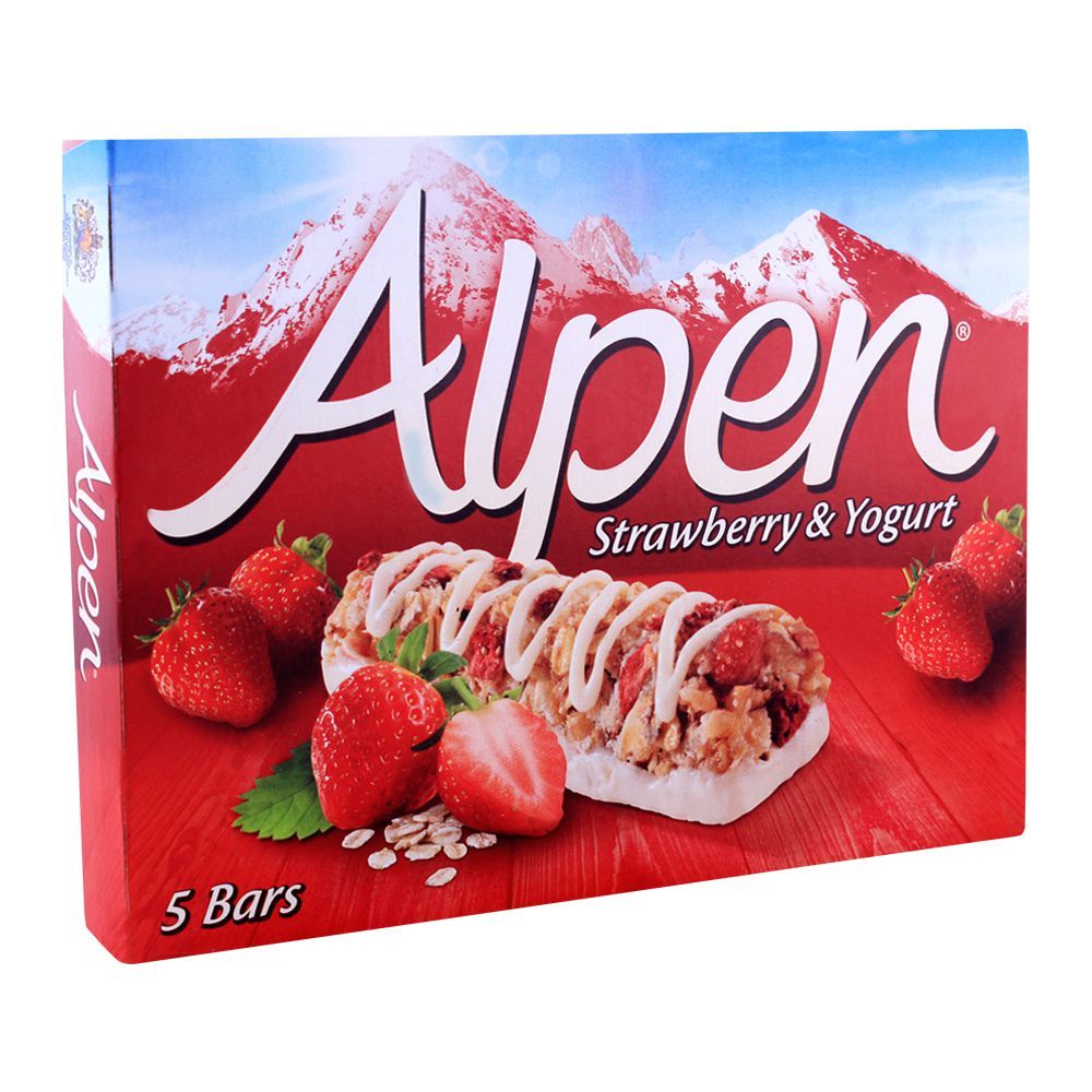 Alpen Light Strawberry & Yogurt Cereal Bars 5-Pack - Main Image