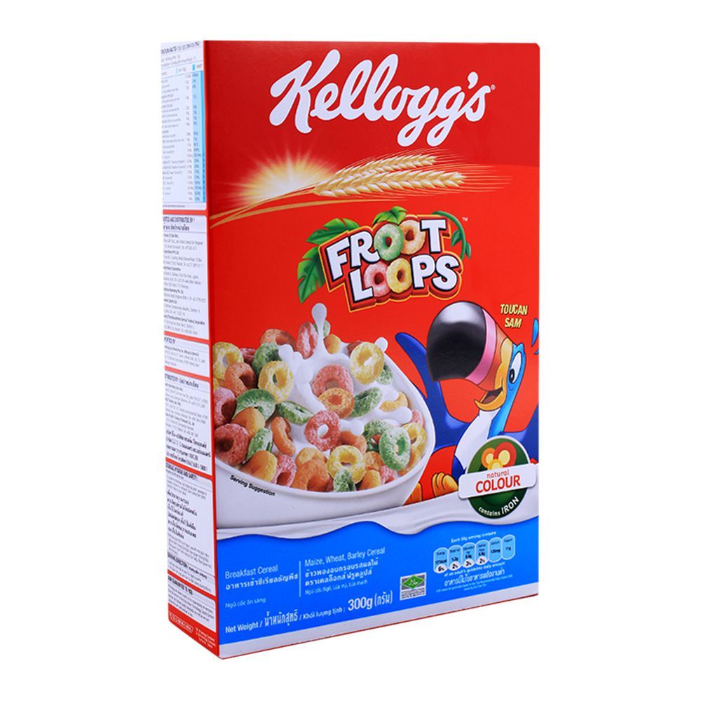 Kellogg's Froot Loops Cereal 300g - Main Image