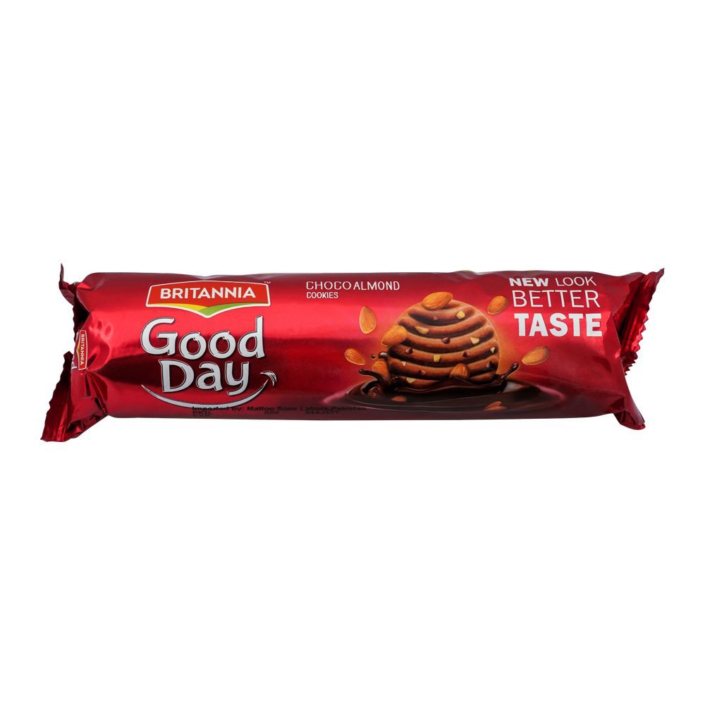 Britannia Good Day Choco Almond Cookies, 120g - Main Image