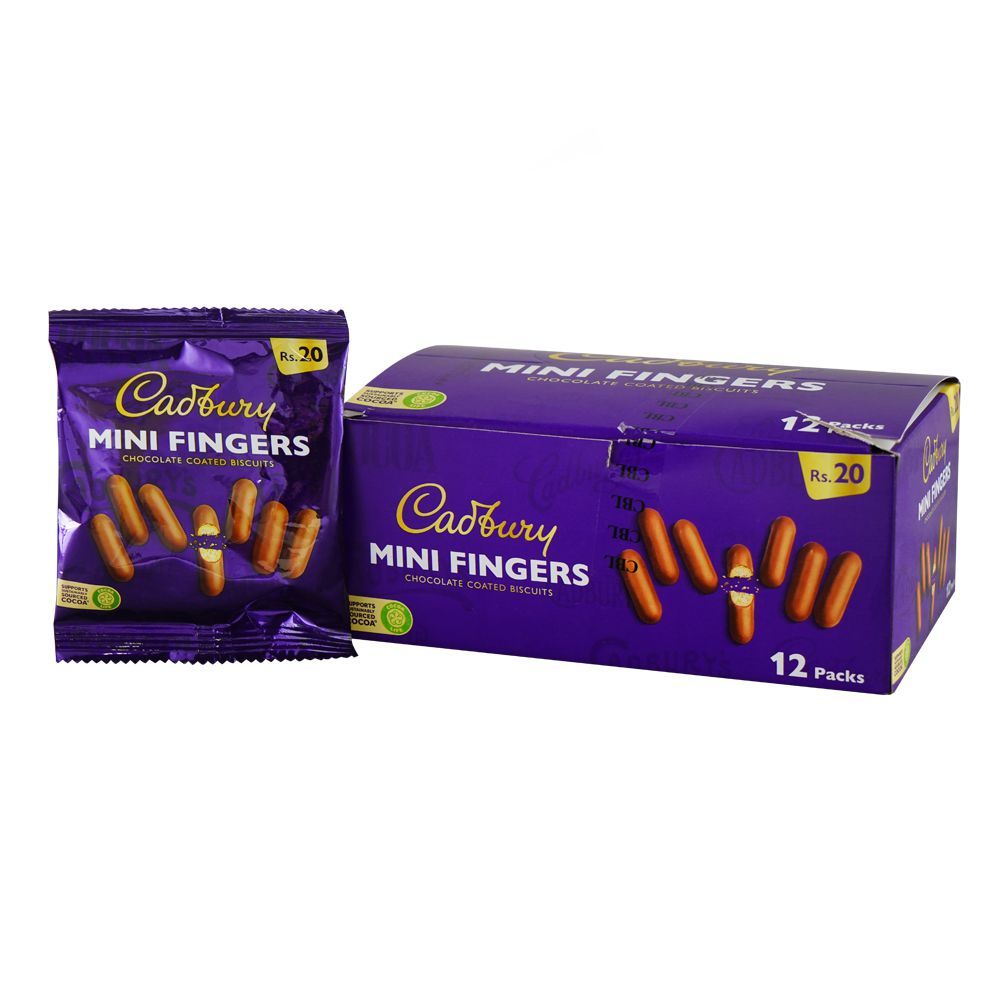 Cadbury Mini Fingers Chocolate, 44g - Main Image