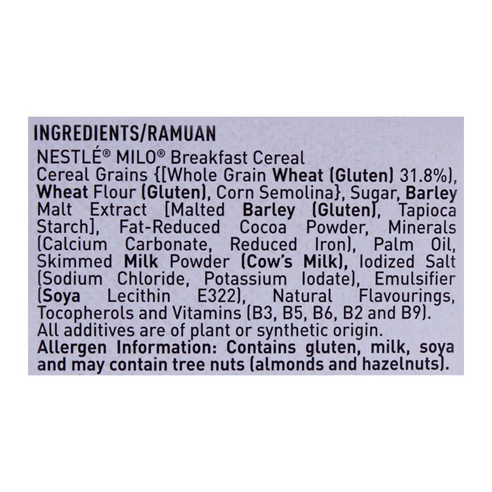 Milo Breakfast Cereal 500g - Image 3