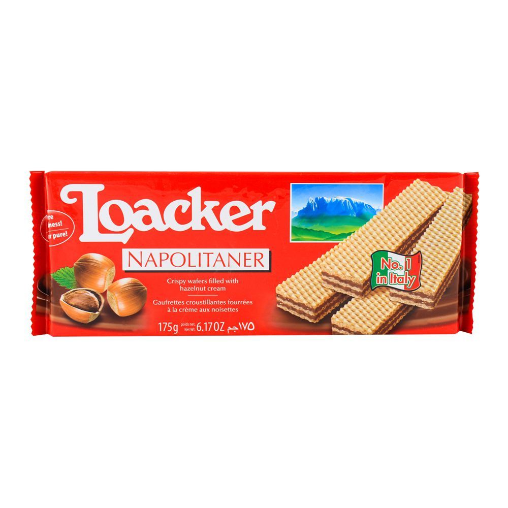 Loacker Napolitaner Wafers 175gm - Main Image