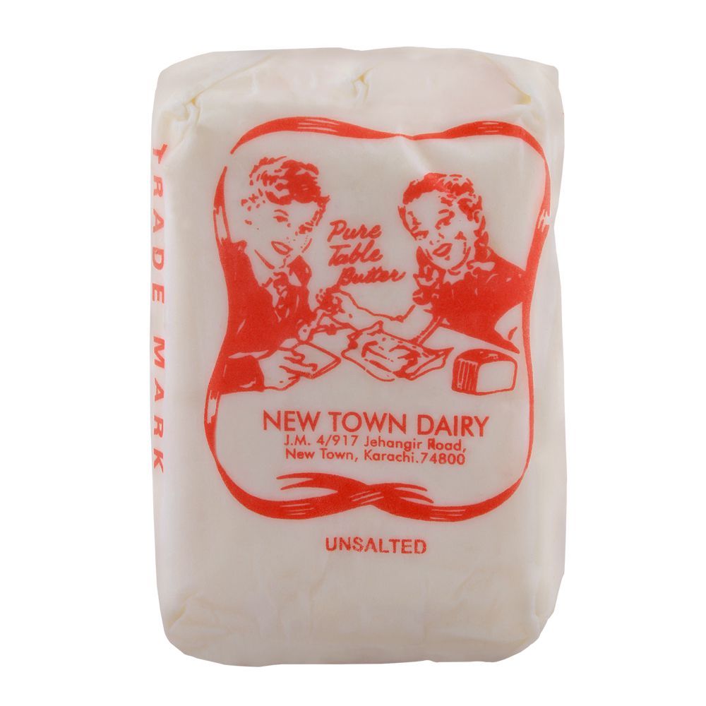 New Town Dairy Butter Unsalted 200g - Main Image