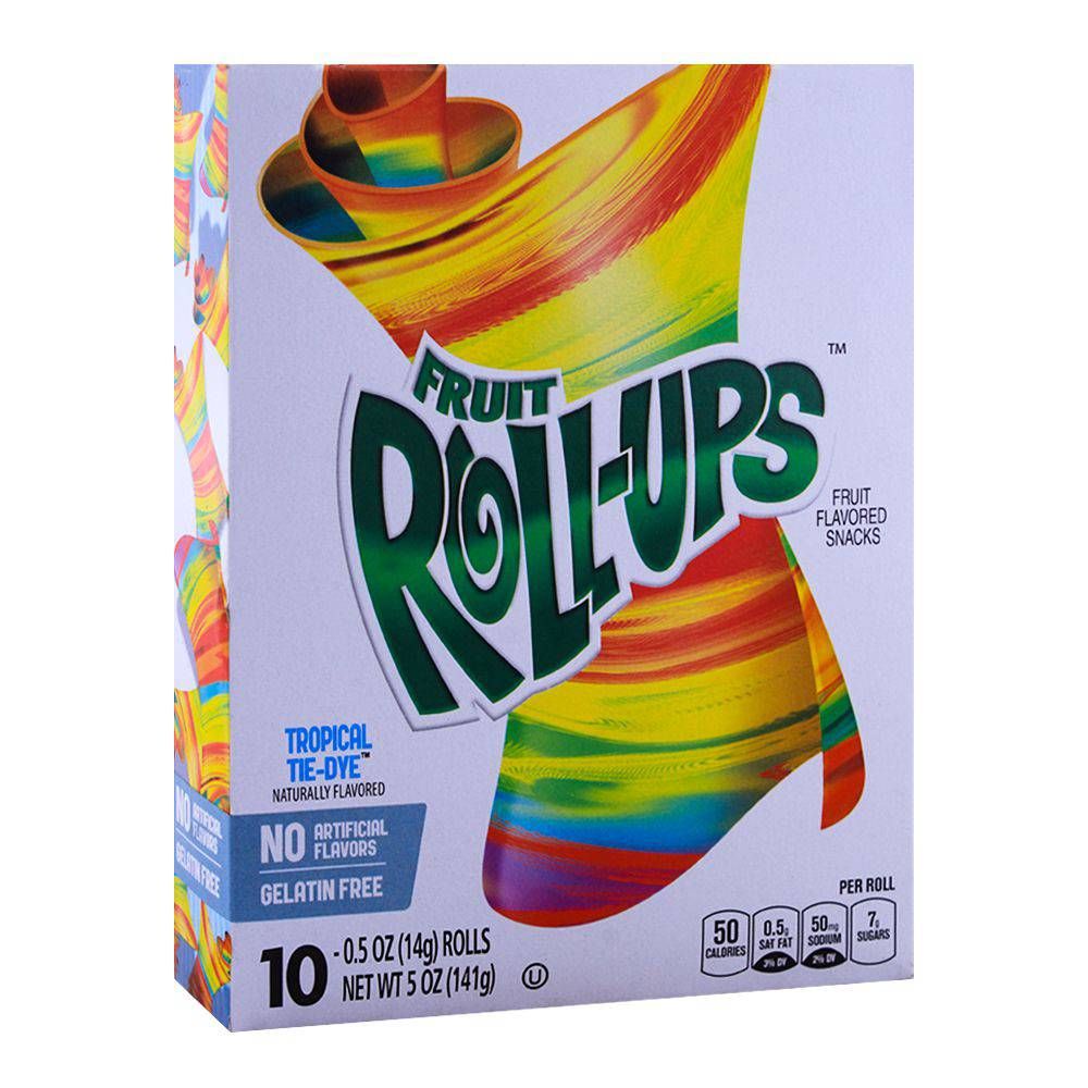 Betty Crocker Roll Ups, Tropical Tie-Dye, 141g - Main Image