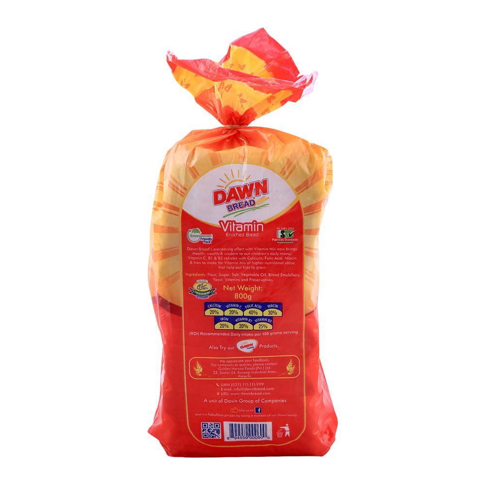 Dawn Vitamin Enriched Bread Large - Image 2