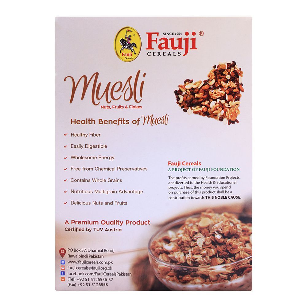 Fauji Muesli Cereals 250gm - Image 2