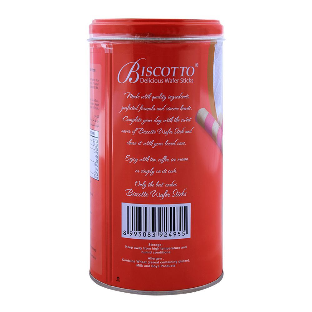 Biscotto Strawberry Wafer Stick s370gm - Image 2