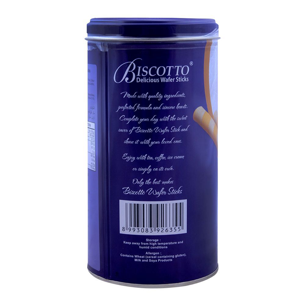 Biscotto Vanilla Wafer Sticks 370gm - Image 3