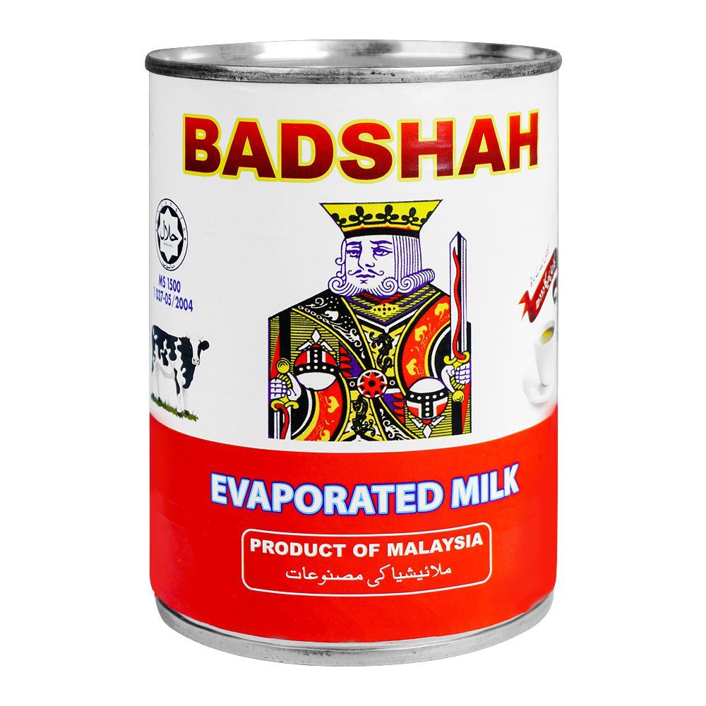 Badshah Evaporated Milk, 390g - Main Image