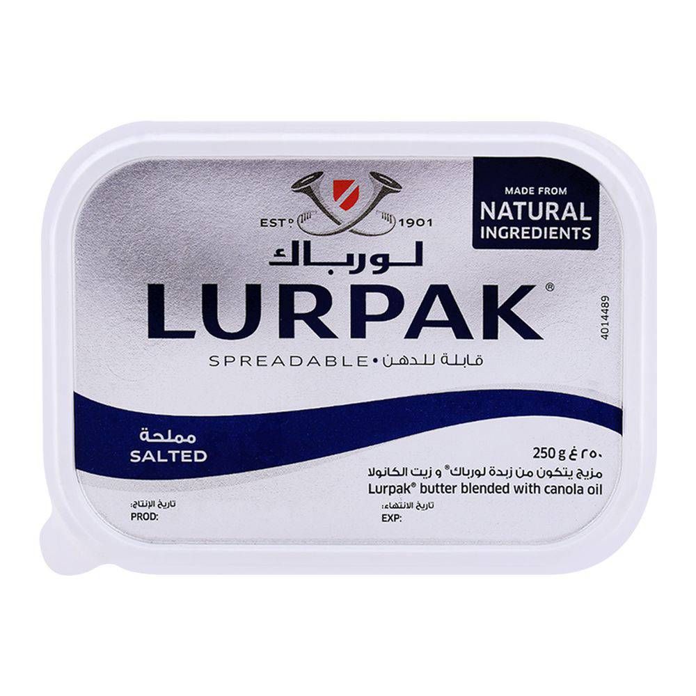 Lurpak Salted Spreadable Butter 250g - Main Image