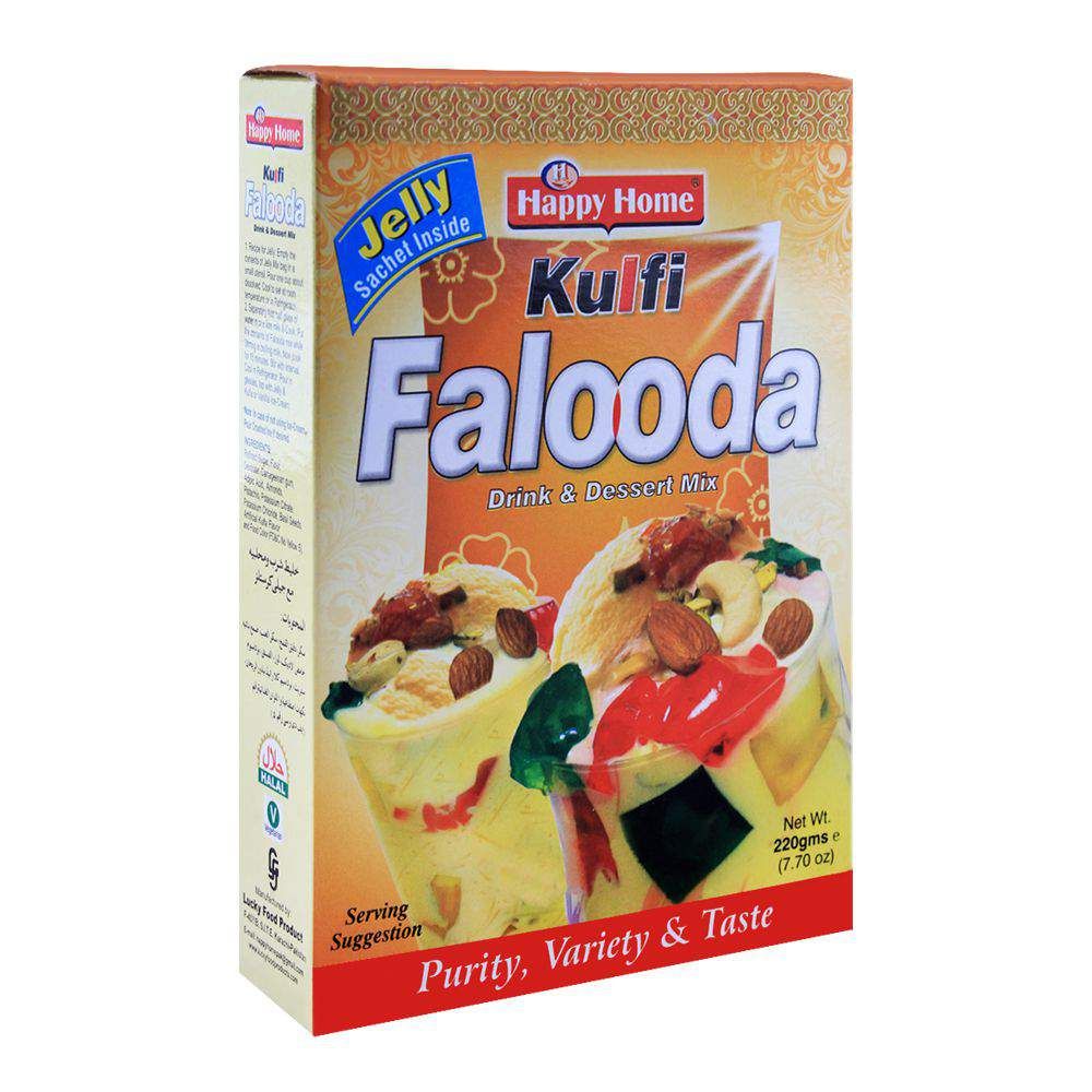 Happy Home Kulfi Falooda Drink & Dessert Mix 225g - Main Image