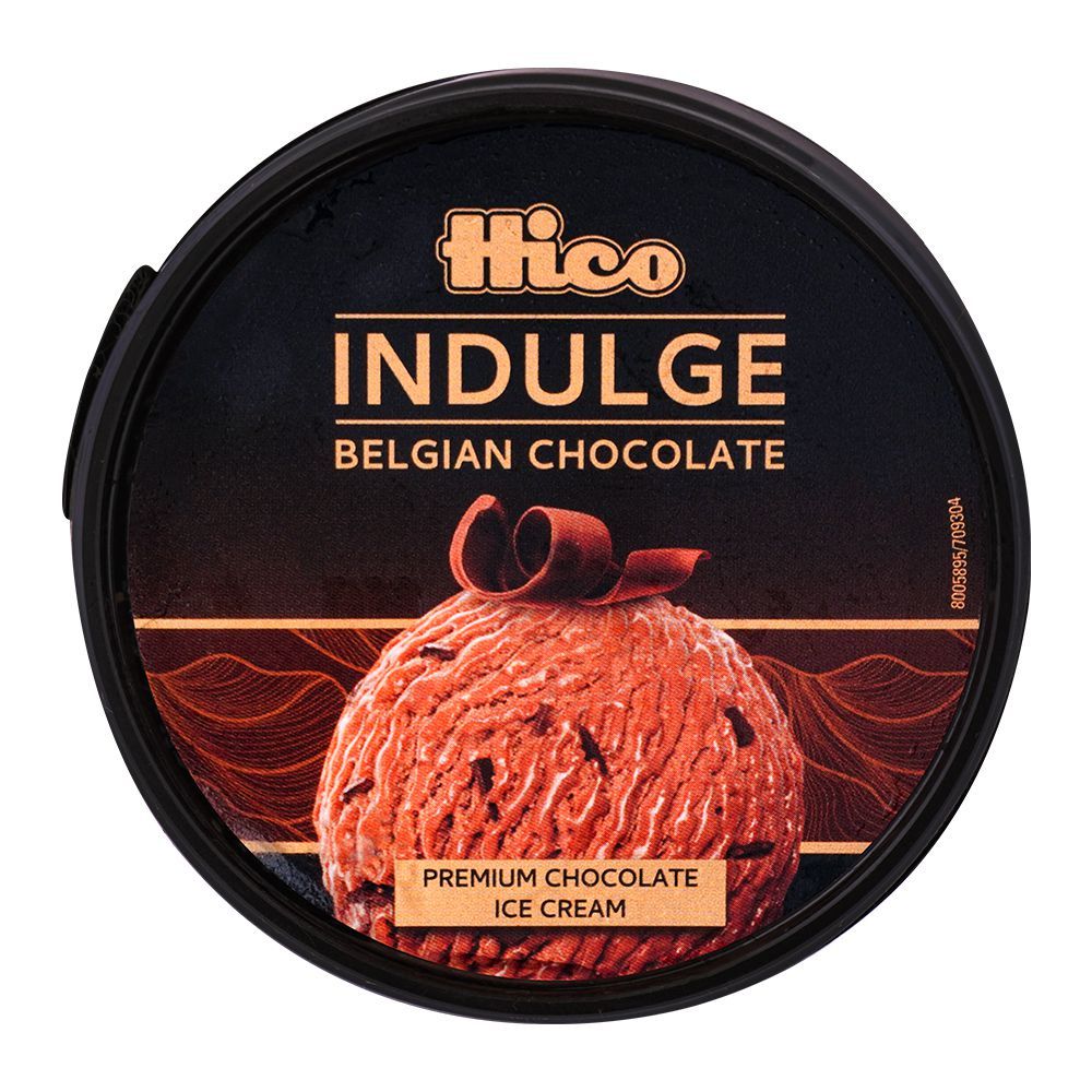 Hico Indulge Belgian Chocolate Ice Cream, 500ml - Image 4