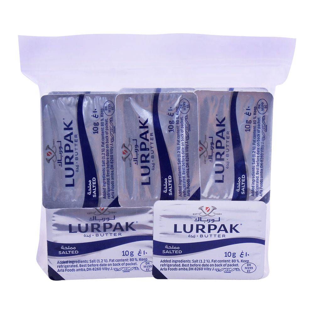 Lurpak Minis Salted Butter Pouch 10-Pack - Main Image